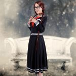 Anime Danganronpa Dangan-ronpa 2 Fukawa Toko Cosplay Costume Woman Girl School Uniform Halloween Party - 4