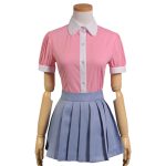 Dangan Ronpa 2 Mikan Tsumiki Danganronpa Dress Cosplay Costume Shirt Skirt Apron And Wigs - 4