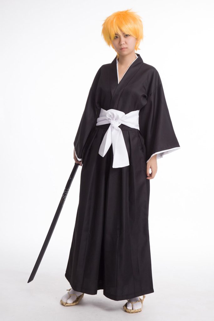 Bleach Cosplay 8th Division Captain Kyouraku Shunsui Cloak Unisex Pink