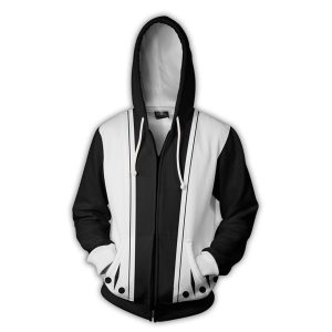 Bleach Cosplay Kenpachi Zaraki Costume Anime Hoodie Sweatshirts Men Women College - 2