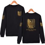 Attack On Titan Sweatshirt Anime Sweaters And Pullovers Unisex Tops Long Sleeve Hoodies Sweater Blouse Shirts - 2