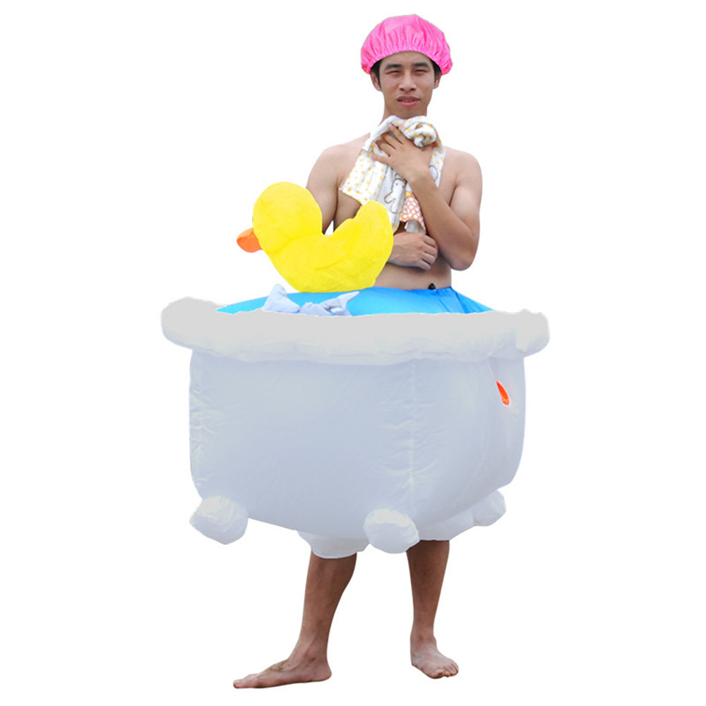 Disfraces Adultos Christmas Carnival Costume Inflatable Bathtub ...