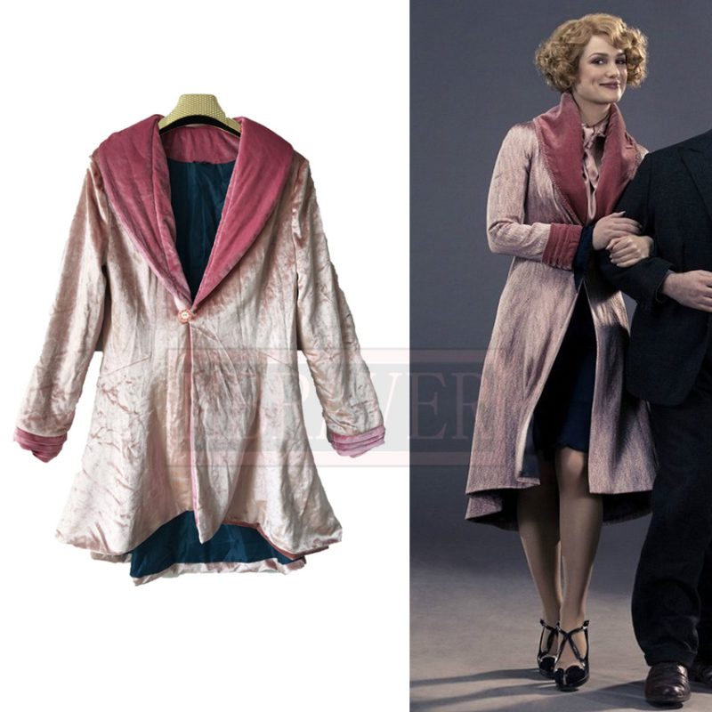 Fantastic Beasts And Where To Find Them Queenie Goldstein Halloween Christmas Cosplay Costume Uniforms Tailor Made Any Size