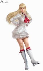 Tekken 7 Cosplay Game Lili White Lolita Dress Halloween Costume Women - 6