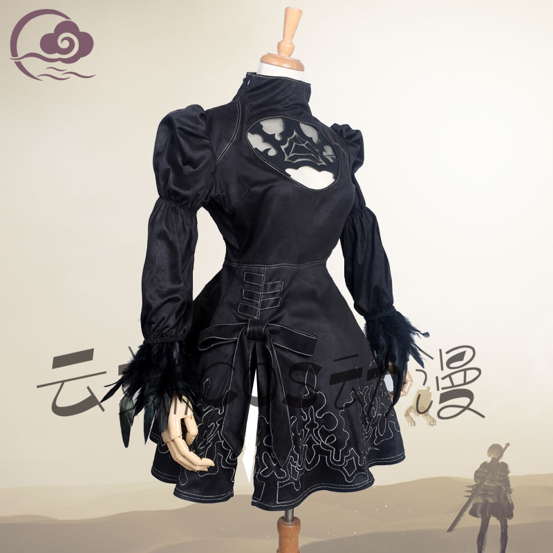 No2 Type B Nier Automata Yorha Custom Size Uniforms Cosplay Costume - 2