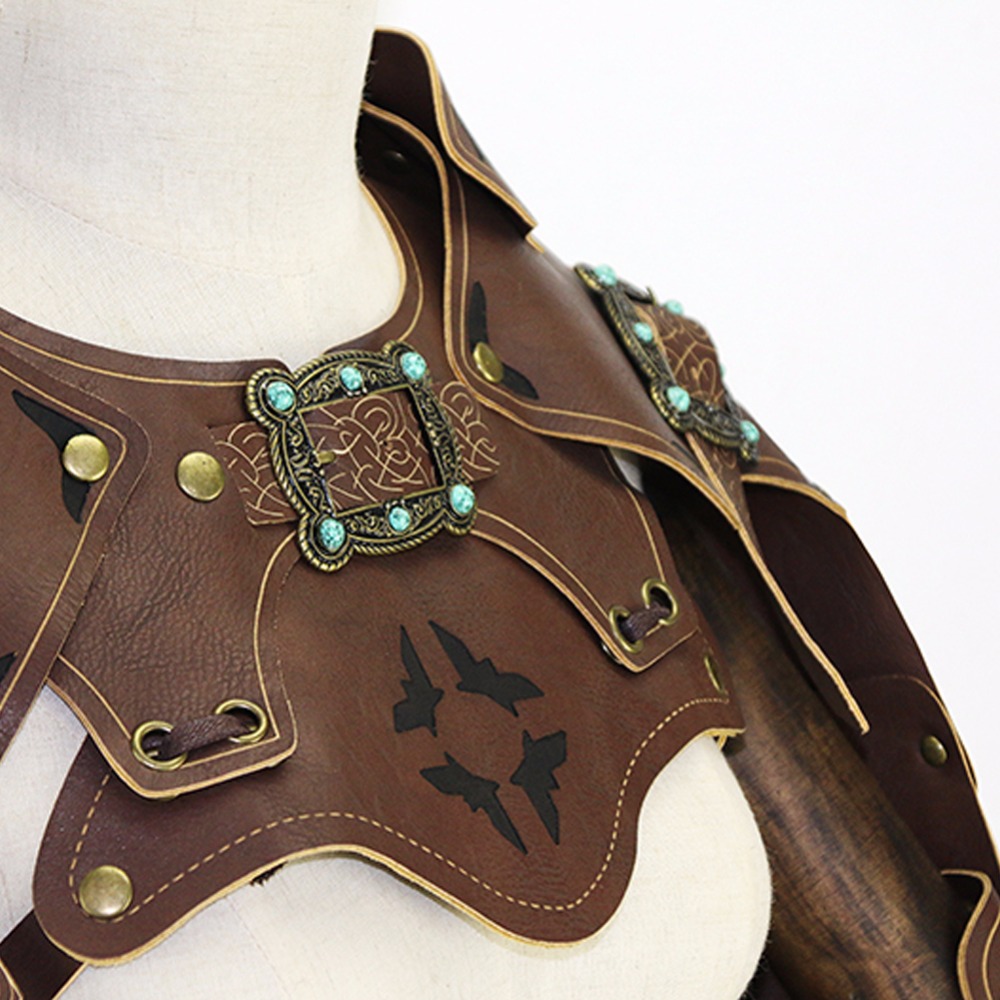 Gear Duke Punk Cosplay Steampunk Pu Leather Gothic Armor Vintage Cos Party Performance Men And Women Halloween - 6