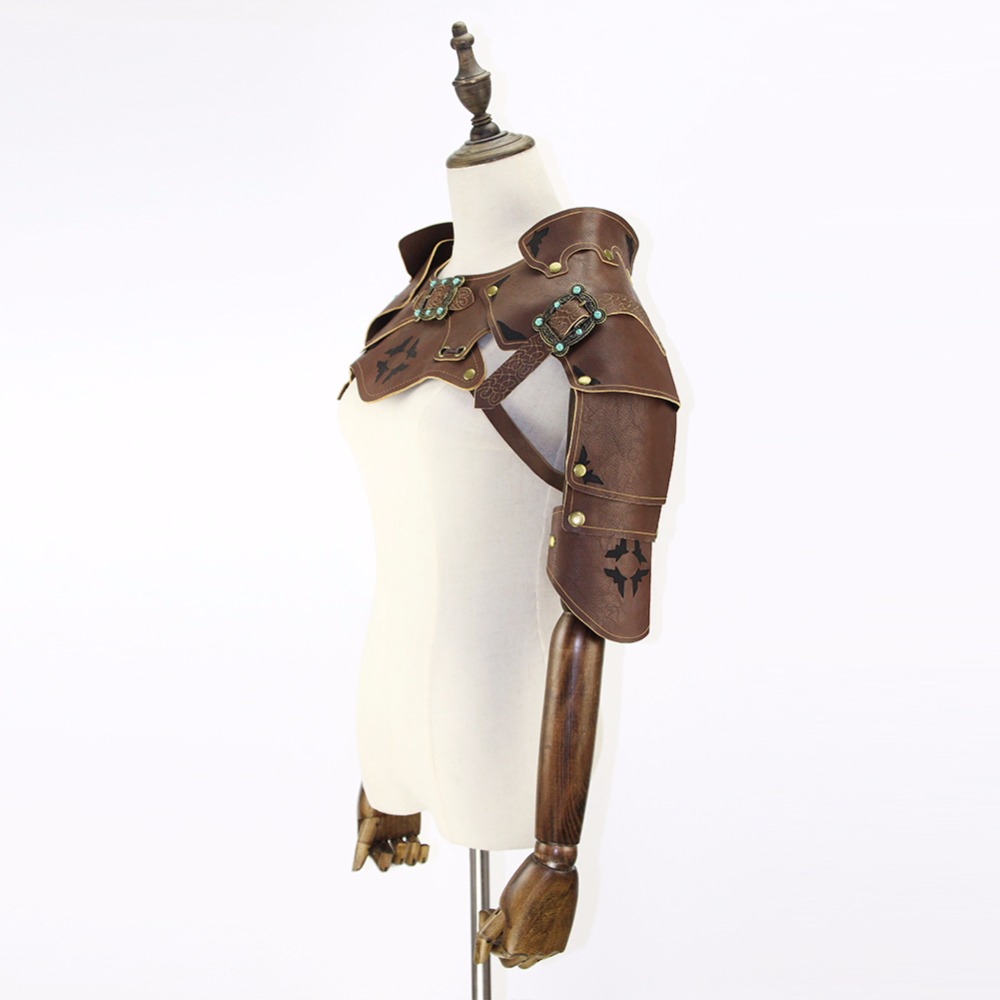 Gear Duke Punk Cosplay Steampunk Pu Leather Gothic Armor Vintage Cos Party Performance Men And Women Halloween - 2