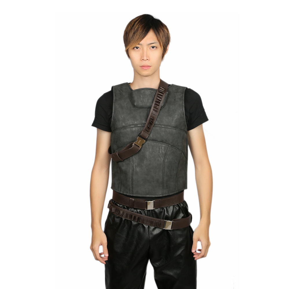 Xcoser Fallout 4 Veteran Ranger Cosplay Costume Full Set In Brown Pu Leather For Men Perfect For Halloween - 4