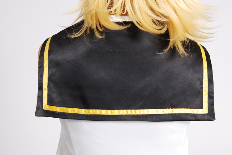 Deluxe Vocaloid Kagamine Rin Len Cosplay Costume Womens Anime Uniform Outfit For Cosplay Events - 15