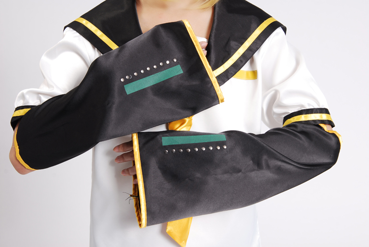 Deluxe Vocaloid Kagamine Rin Len Cosplay Costume Womens Anime Uniform Outfit For Cosplay Events - 9