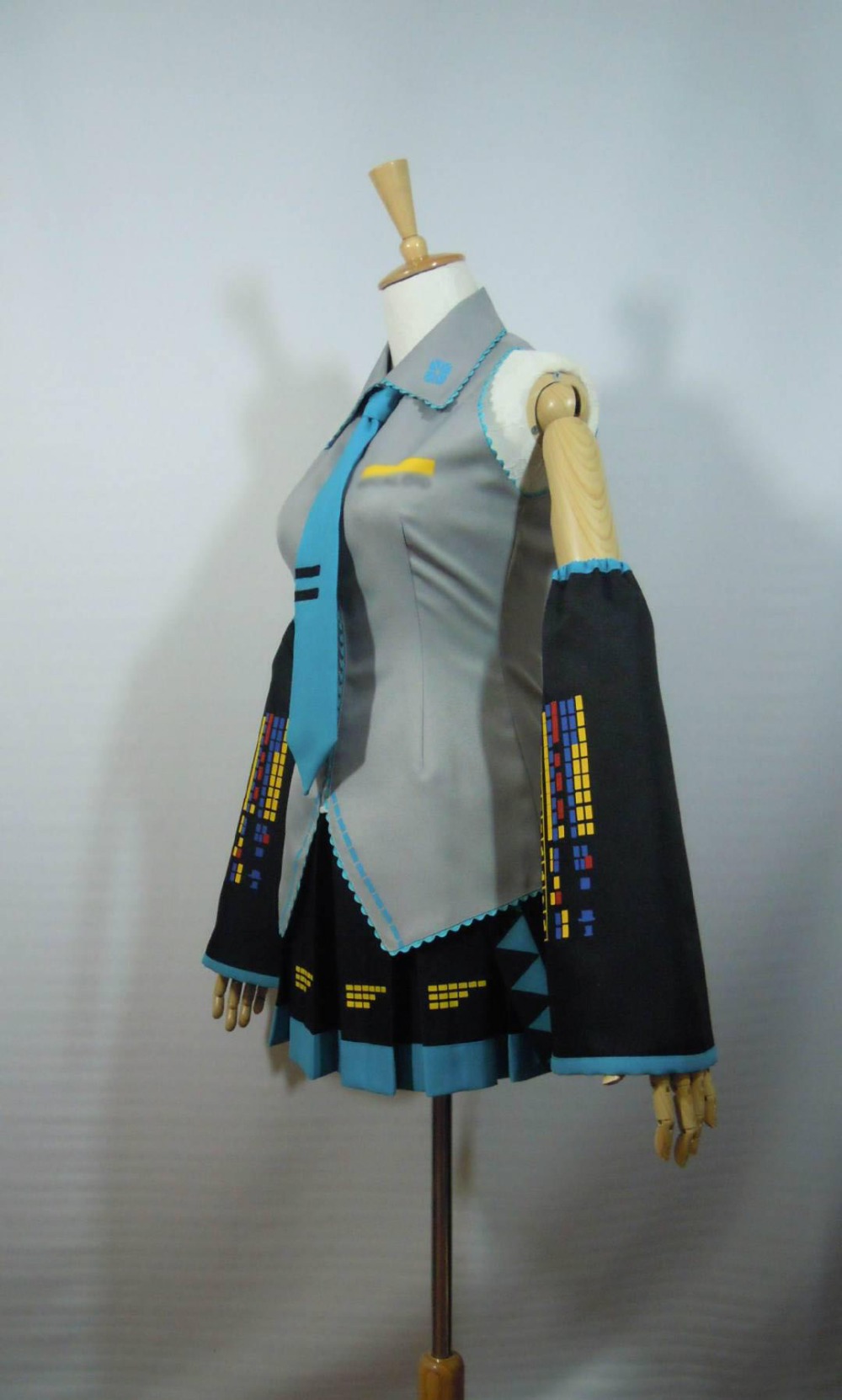 Anime Vocaloid Miku Cosplay Costume Full Set Manga Cosplay Outfits Unisex Anime Costumes - 7