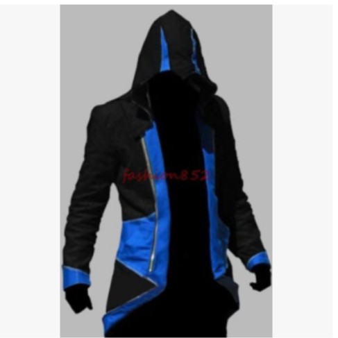 Assassins Creed Adult Cosplay Costume Hooded Jacket Outwear For Men Women Edward Theme Halloween Outfit - 23