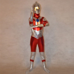 High Children'sadult Halloween Anime Ultraman Superhero Cosplay Costumes Lycra Zentai Costume Full Body Suit 2 Colors