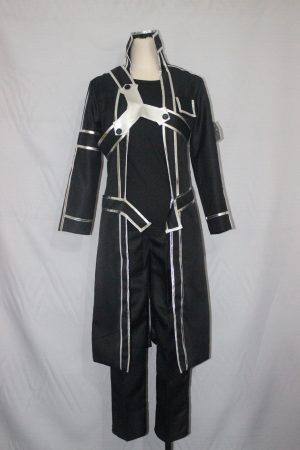 Anime Sword Art Kirito Cosplay Costume Fancy Halloween Costumes Adult Men Sao Kirigaya Kazuto Suit - 2