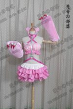 Super Sonico Grg Racing Queen Genus Gloomy Bear Cosplay Costume With Socks Full Set - 2