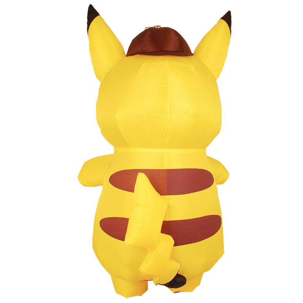 Inflatable Pikachu Costume Women Men Boys Girls Kids Adult Halloween