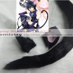 Shugo Chara Ikuto Tsukiyomi Cosplay Tail With Ears