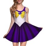 Adult Women's Sailor Moon Cosplay Costume Dress Party Dresses - 6