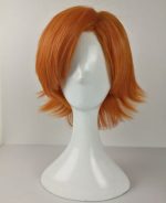 Rwby Nora Valkyrie Wigs Orange Tilt Up Hair Cosplay Wig Cap