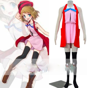 Pocket Monsters Serena Cosplay Costume Halloween