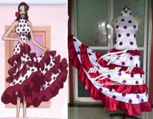 One Piece Violet Cosplay Dress Costumes Womenadults Party