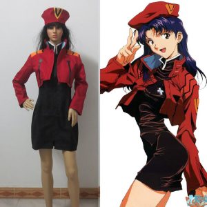 Neon Genesis Evangelion Misato Katsuragi Cosplay Costume