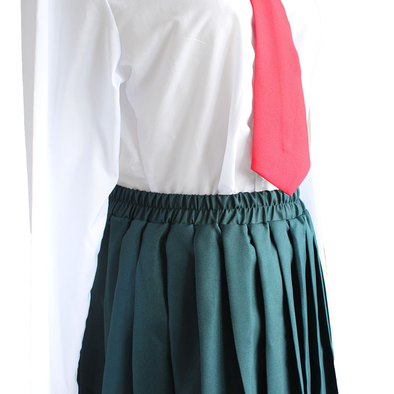 My Hero Academia Cosplay Costume Izuku Midoriya Ochaco Uraraka Momo Yaoyorozu School Uniform Outfit - 5