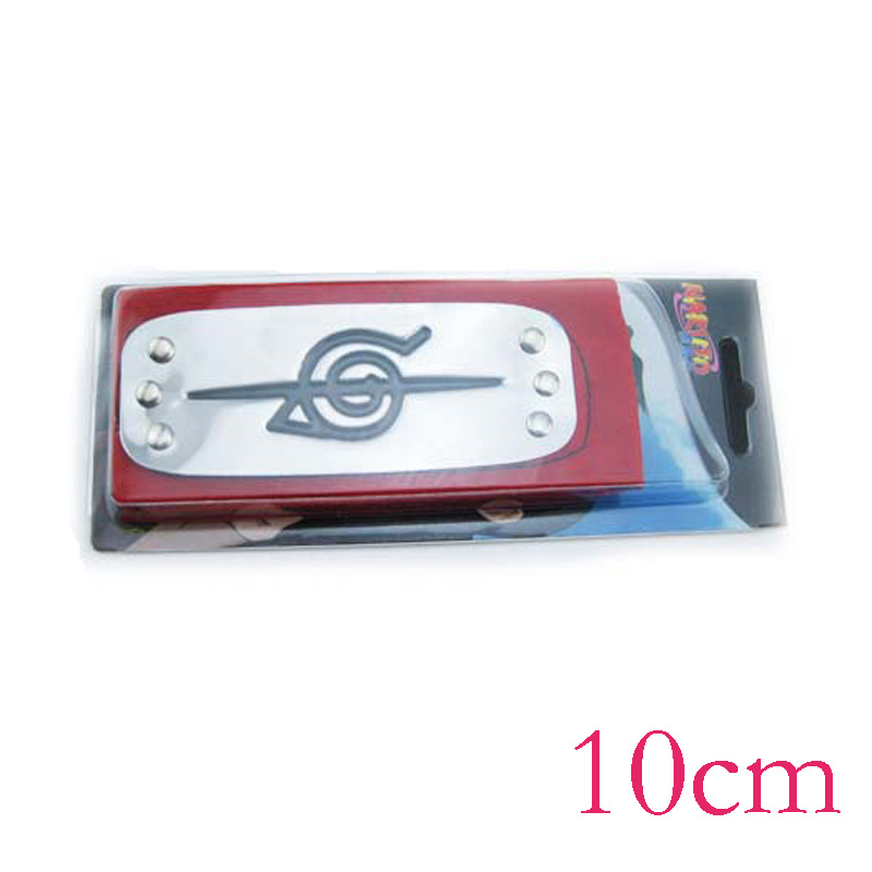Naruto Cosplay Forehead Protector Stage Performance Stainless Steel Metal Cotton Fabric - 6