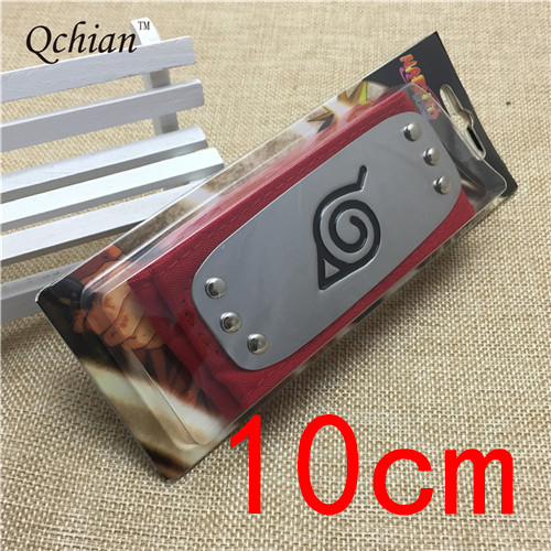 Naruto Cosplay Forehead Protector Stage Performance Stainless Steel Metal Cotton Fabric - 5