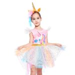 My Little Pony Cosplay Dress Kids Flower Dresses Children Unicorn Girls Girl Costumes - 3