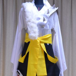 Anime Sesshoumaru Cosplay Costume Kimonopauldronstail Full Set Halloween Adult Costumes Kid Womenmen - 2