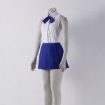 Animal Fairy Tail Cosplay Costume Erza Scarlet White Shirt And Blue Skirt Set Clothing Women - 4