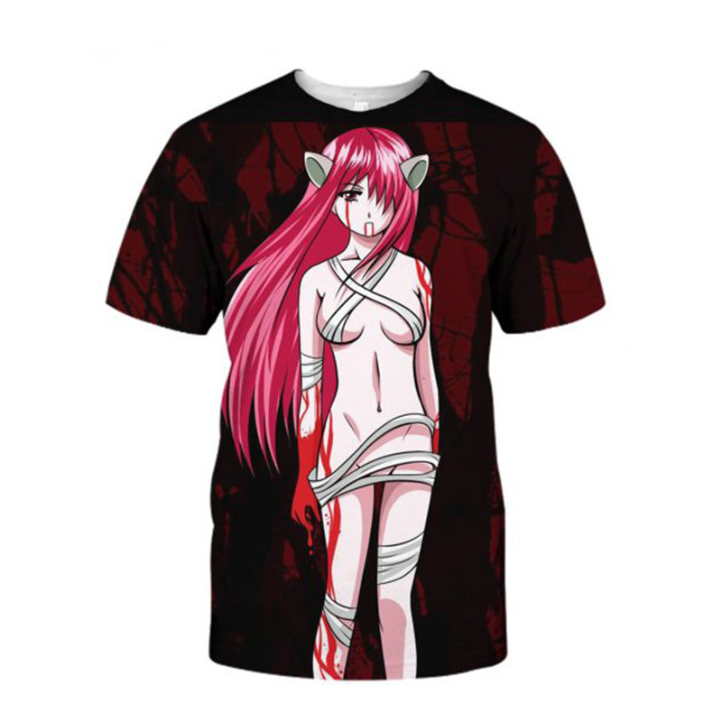 Unisex 3d Print Soshirl Punk Rese Hooded Pullover Elfen Lied Anime Rabbit Girl Cosplay Classic Sexy Outwear Hoodies - 6