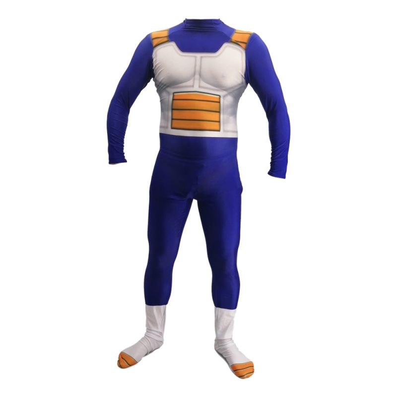 3d Printing Men Dragon Ball Vegeta Cosplay Costume Spiderman Zentai