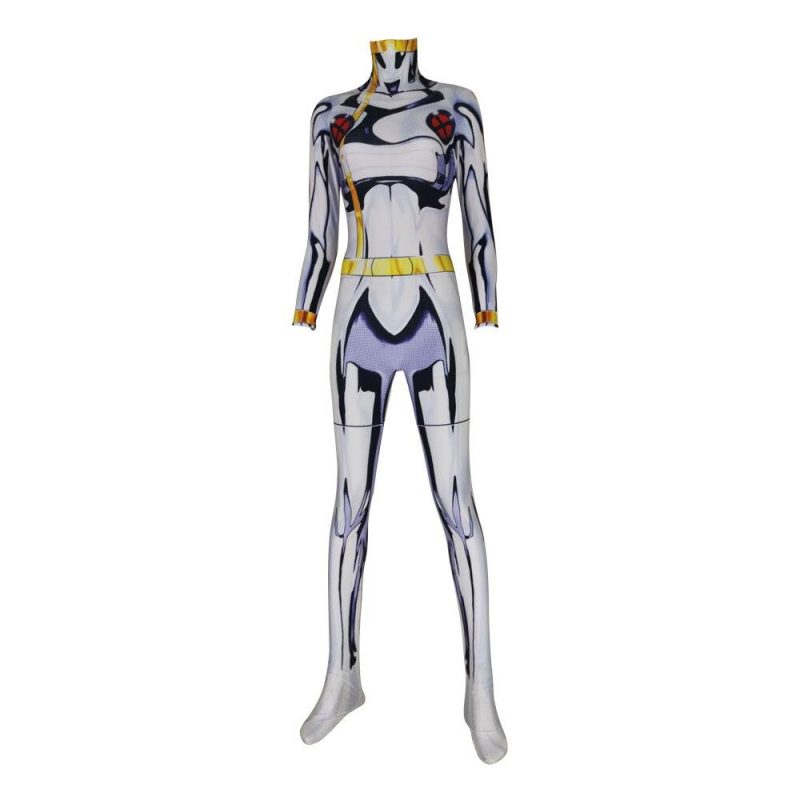 X-men Storm Cosplay Costumes X Men Ororo Munroe Zentai Suits Halloween Bodysuit Adults Kids Girls Woman