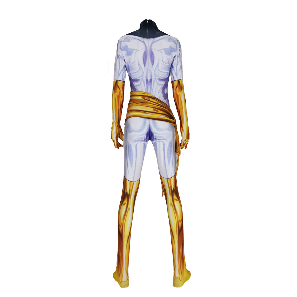 Xmen Storm Ororo Munroe Zentai Cosplay Costume Bodysuit For Adults Kids Girls Women Ideal For Halloween - 14