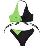 Kim Possible Shego Cosplay Costume Set Adult Women Bikini Underpants Suit Swimsuit Prop - 6