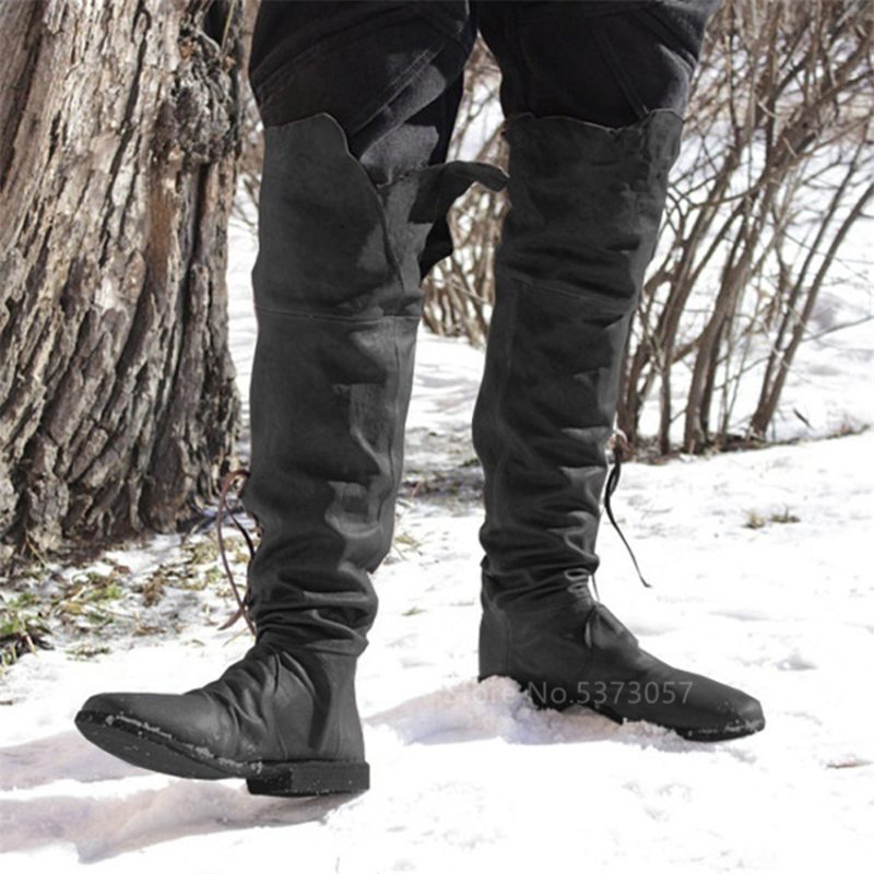 Medieval Leather Boots For Men Medeval Leather Boots Mens Ankle
