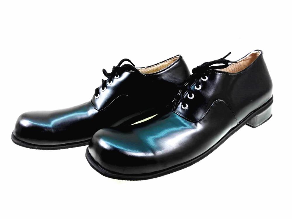33cm Black Joker Shoes For Men Clown Halloween Cosplay Accessories Club Party Stage Performance - 4