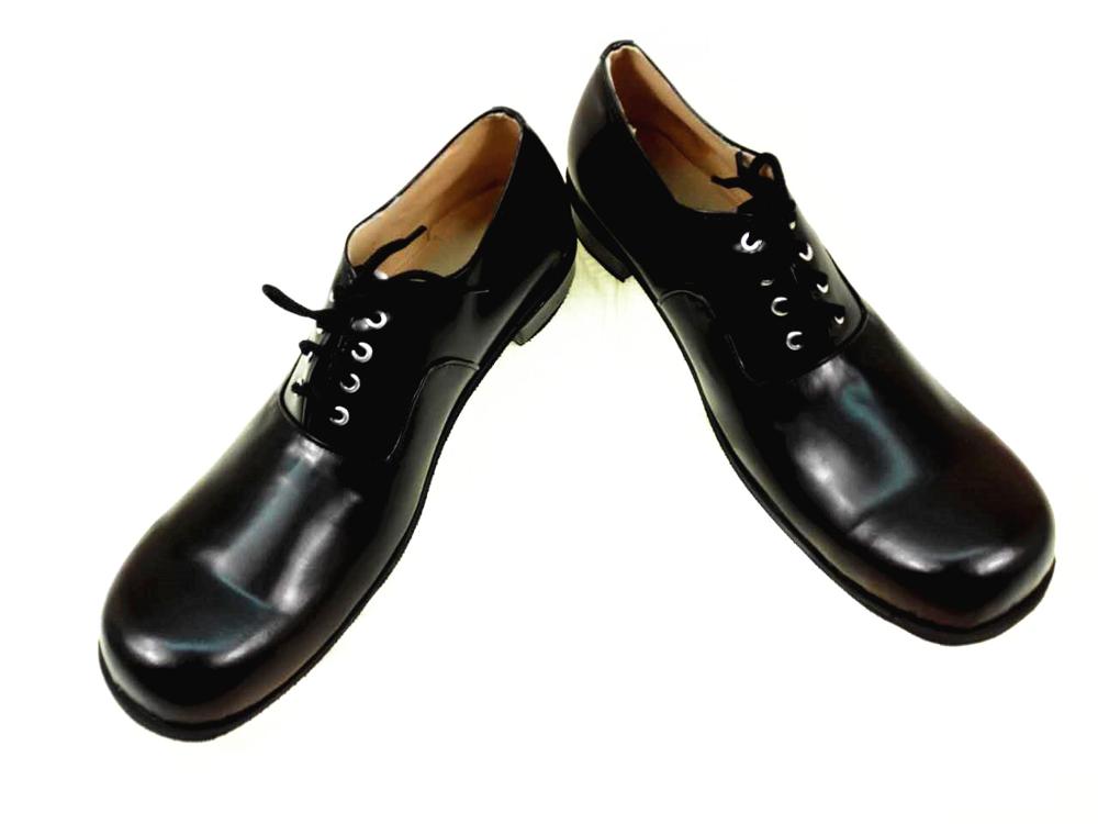 33cm Black Joker Shoes For Men Clown Halloween Cosplay Accessories Club Party Stage Performance - 2