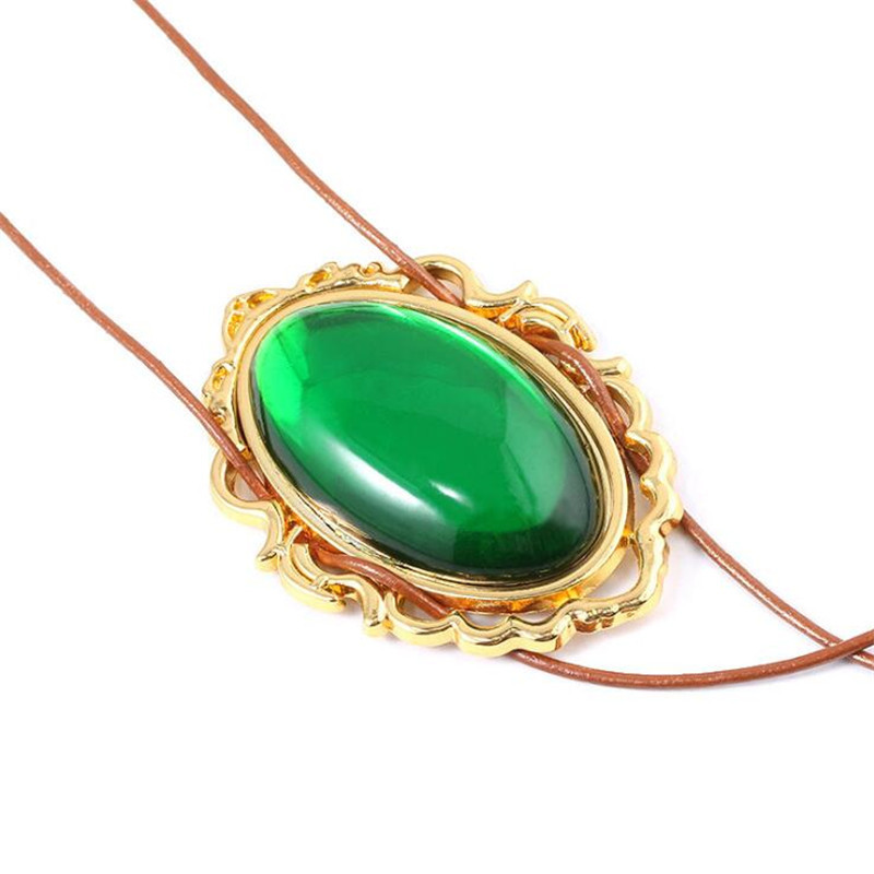 Violet Evergarden Anime Cosplay Emerald Necklace Perfect For Halloween Masquerade Christmas Gift And Cosplay Accessories - 6