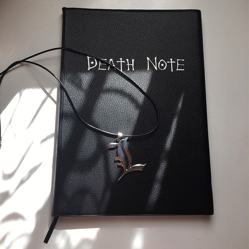 Deluxe Anime Death Note Set Leather Journal Feather Pen Cosplay Necklace Ideal Gift For Anime Lovers - 3