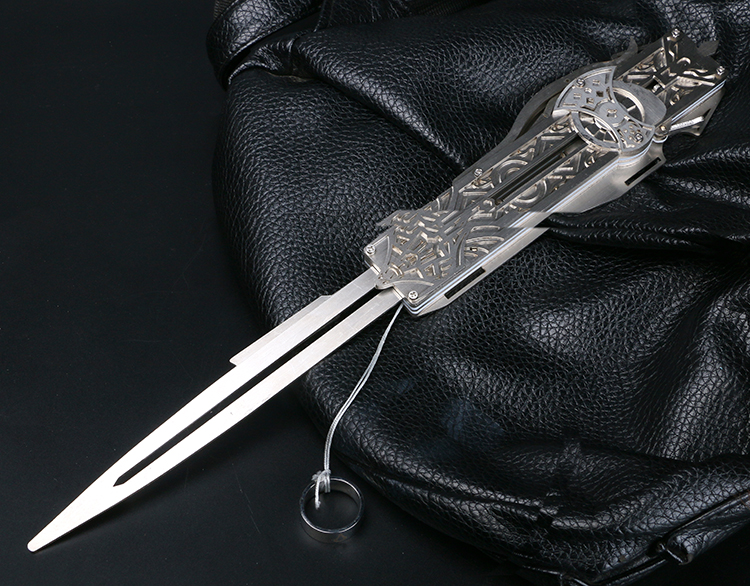 Type Stainless Steel Shaped Blade Invisible Sword Sleeve Movable Doll Edward Can Be - 6