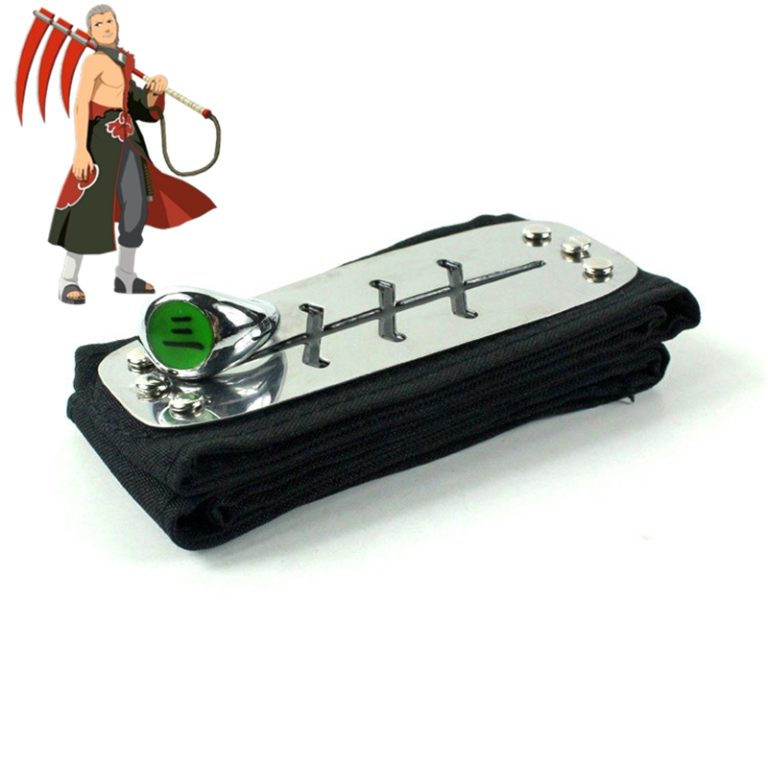 2pcs Set Anime Accessories Akatsuki Deidara Itachi Headband Ring ...