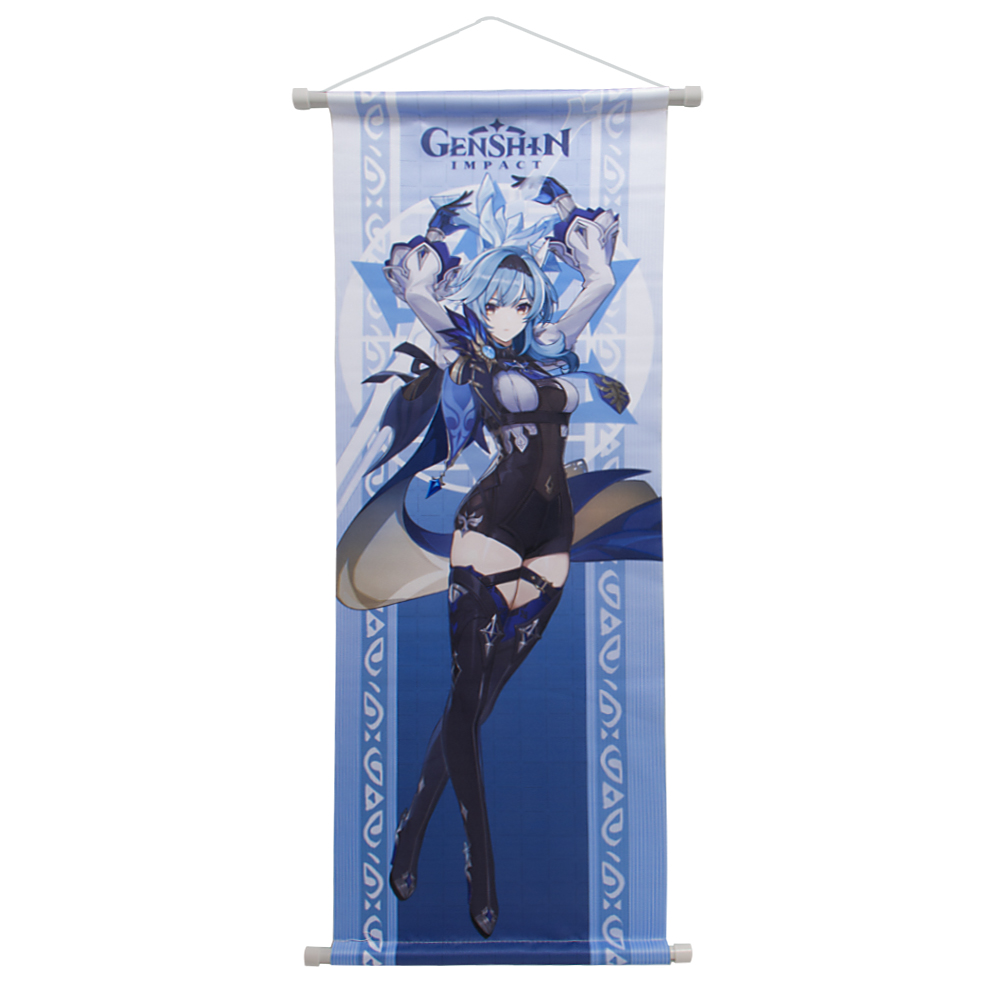 Anime Genshin Impact Hanging Cosplay Eula Tartaglia Ganyu Hutao Keqing Mona Room Decor - 2