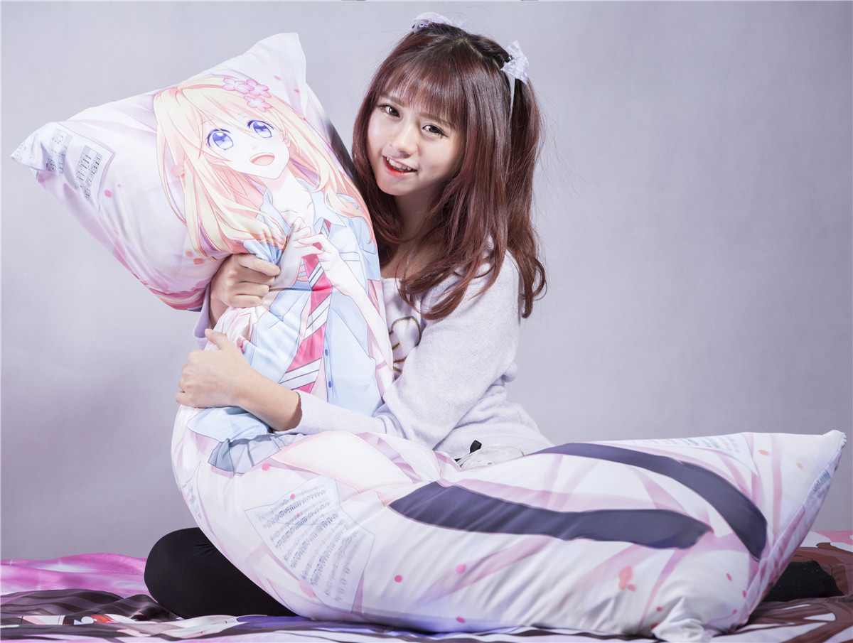 Genshin Impact Anime Body Pillow Cases Keqing Zhongli Dakimakura Cover Peachskin Otaku Bedding Game Character Hugging Pillows - 4