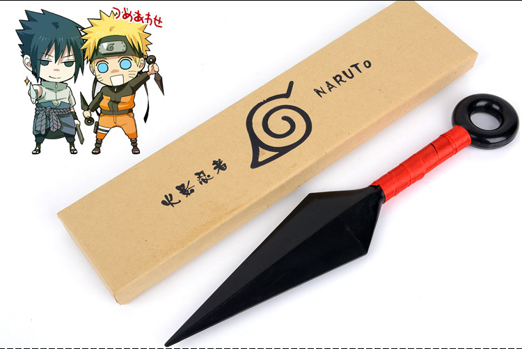 Anime Kakashi Cosplay Accessory Set Headband Itachi Akatsuki Ring Necklace Handheld Ninja Sword Collectible Toys - 27