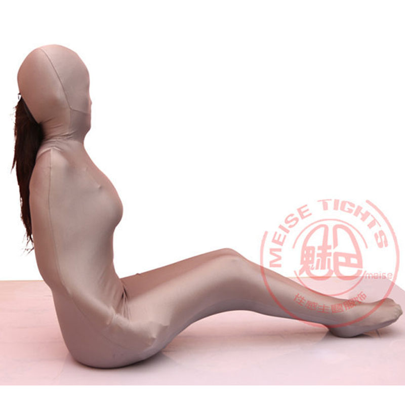 Plus Size Glitter Sleeping Bag Mummy Stage Theatre Performance Cosplay Costume Full Coat One Piece Tights Zentai Overalls Body - 3