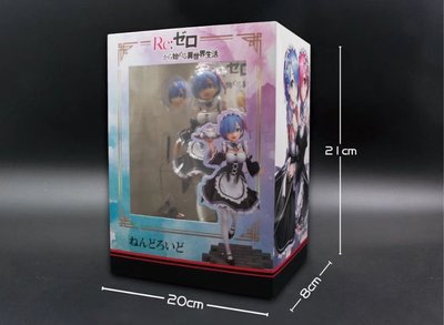 Re Zero Rem Figure Xmas Holiday Gift Anime Collection World Life Adventure Toy T30 - 5