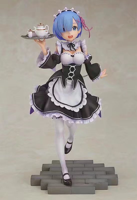 Re Zero Rem Figure Xmas Holiday Gift Anime Collection World Life Adventure Toy T30 - 3